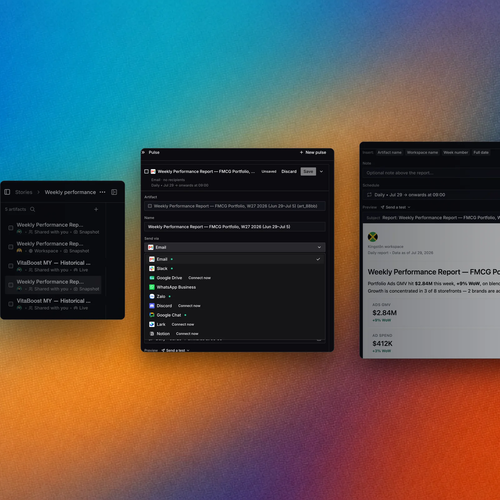 Network sync